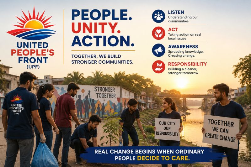 United People's Front Campaign Poster